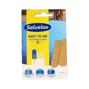 SALVELOX EASY TO GO APOSITO ADHESIVO RESISTENTE AL AGUA 12 U