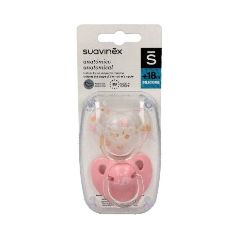 CHUPETE SILICONA ANATOMICO SUAVINEX  18 MESES 2...