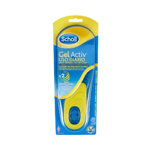 PLANTILLAS DR SCHOLL GEL ACTIV USO DIARIO TALLA...