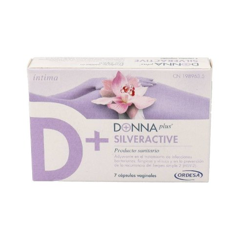 DONNA PLUS SILVERACTIVE  7 CAPSULAS VAGINALES