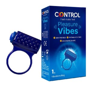 CONTROL PLEASURE VIBES ANILLO VIBRADOR 1 ANILLO