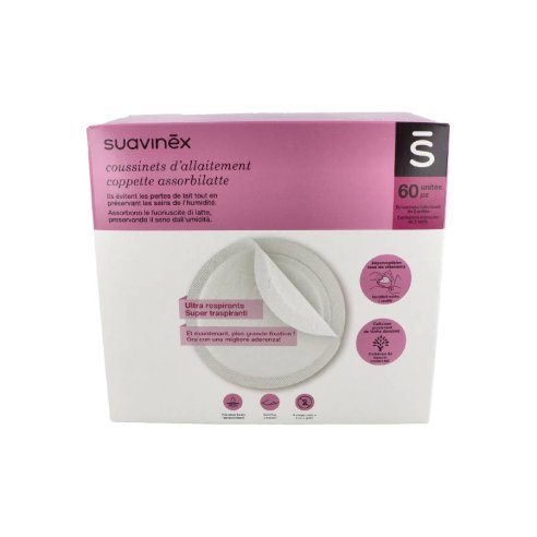 SUAVINEX DISCOS ABSORBENTES 60 UNIDADES