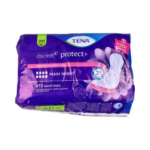 TENA DISCREET MAXI NIGHT 12 UNIDADES ABSORBENTE...