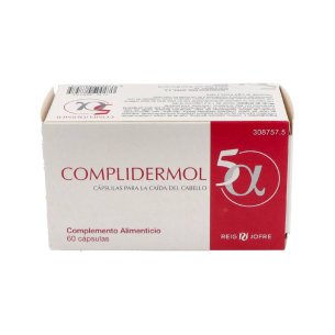COMPLIDERMOL 5ALFA  60 CAPSULAS
