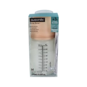 BIBERON ANTICOLICO TETINA SILICONA 3M 270 ML SUAVINEX