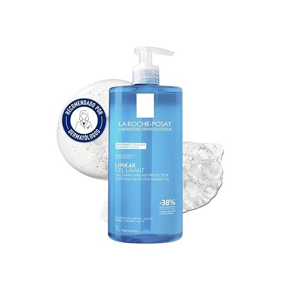 LIPIKAR GEL LAVANTE  1 BOTE 1000 ML CON DOSIFICADOR