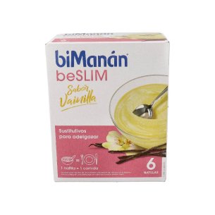 BIMANAN BESLIM SUSTITUTIVO NATILLA  6 SOBRES 55 G SABOR...