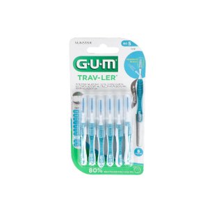 CEPILLO INTERDENTAL GUM 1614 TRAV-LER CONICO 1.6 MM 6...
