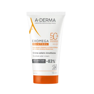 A-DERMA EXOMEGA CONTROL CREMA SOLAR EMOLIENTE SPF 50  1... 2