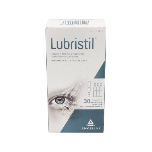 LUBRISTIL SOLUCION OFTALMICA  30 MONODOSIS 0,3 ML