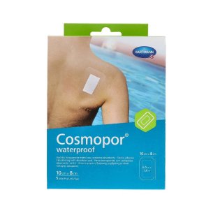 COSMOPOR WATERPROOF APOSITO ADHESIVO 5 UNIDADES 10 CM X 8 CM
