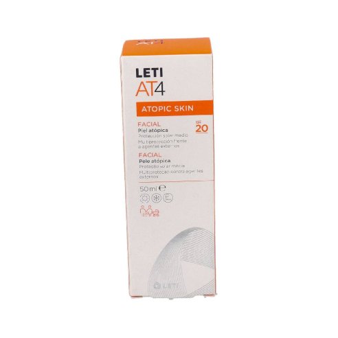 LETI AT-4 CREMA FACIAL SPF 20 CREMA  1 ENVASE...
