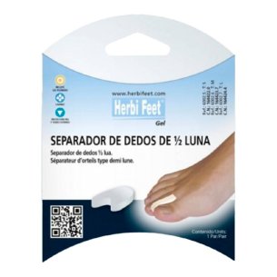 SEPARADEDOS GEL MEDIA LUNA TALLA L 2 UNIDADES