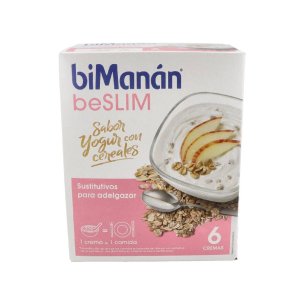 BIMANAN BESLIM SUSTITUTIVO CREMA YOGUR CON CEREALES  6...