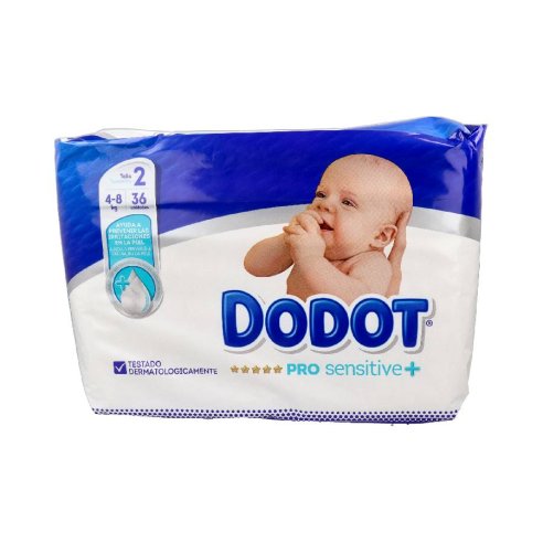 PAÑAL INFANTIL DODOT PRO SENSITIVE TALLA  2 4-8...