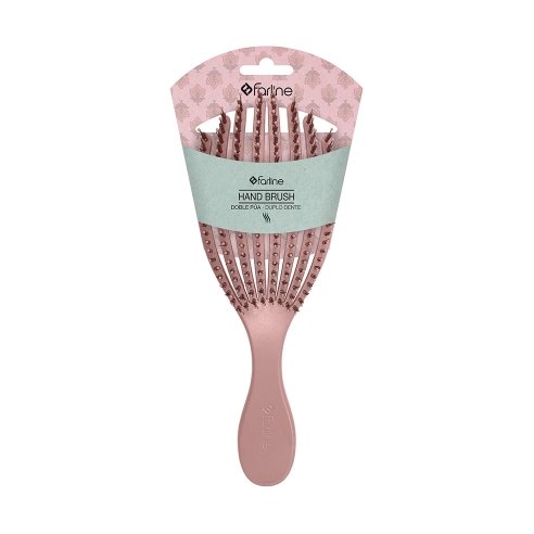 CEPILLO DE PELO FARLINE 1 UNIDAD COLOR ROSA