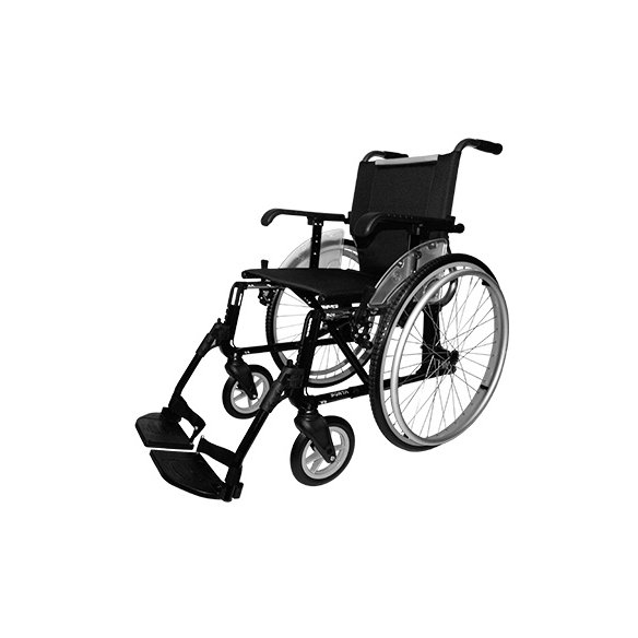 SILLA DE RUEDAS ALUMINIO RUEDA GRANDE TALLA PEQUEÑA