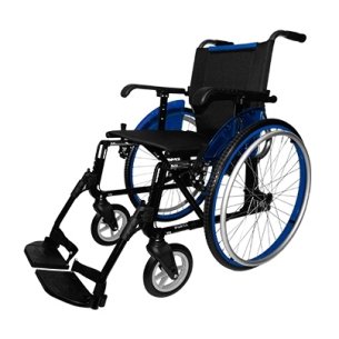 SILLA DE RUEDAS ALUMINIO RUEDA GRANDE TALLA GRANDE 