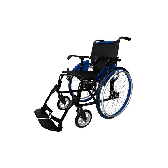 SILLA DE RUEDAS ALUMINIO RUEDA GRANDE TALLA GRANDE 