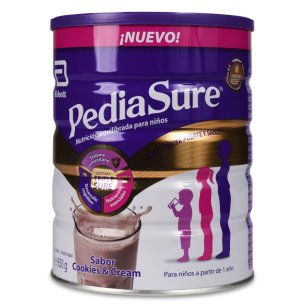 PEDIASURE POLVO  1 LATA 850 G SABOR COOKIES & CREAM