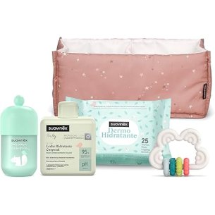 CANASTILLA BABY ORGANISER ROSA SUAVINEX