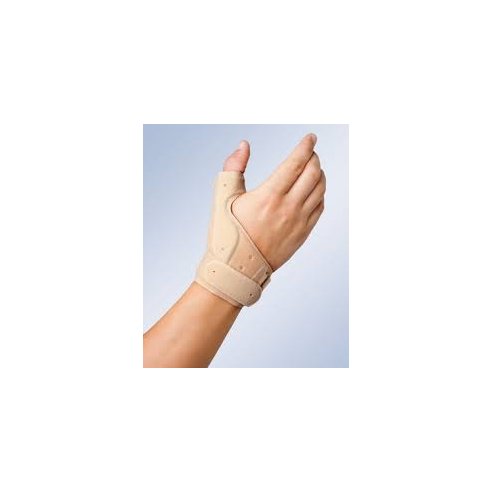 MUÑEQUERA FÉRULA PULGAR CORTA M670 BEIGE TALLA 1