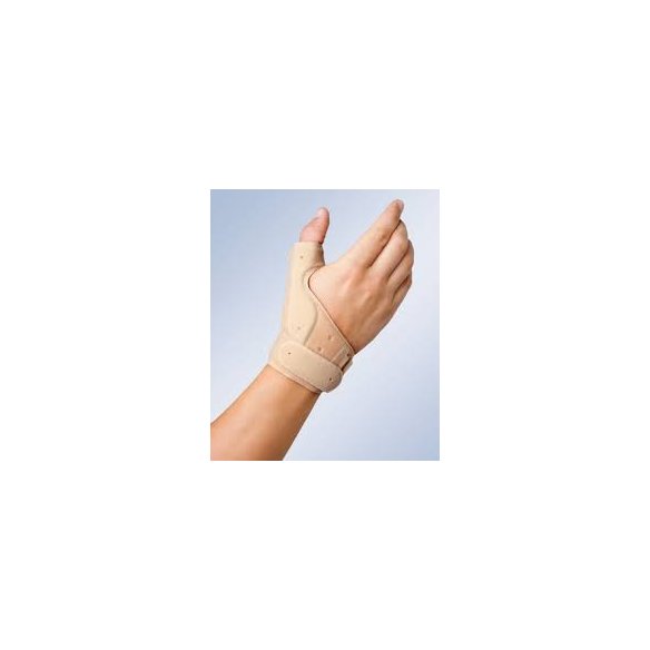 MUÑEQUERA FÉRULA PULGAR CORTA M670 BEIGE TALLA 1