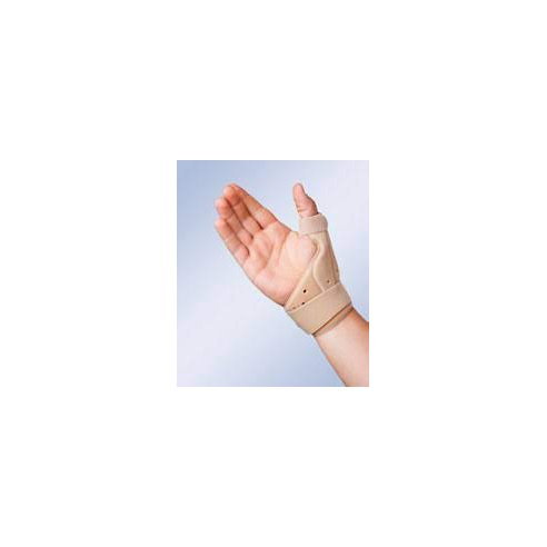 MUÑEQUERA FÉRULA PULGAR CORTA M670 BEIGE TALLA 2