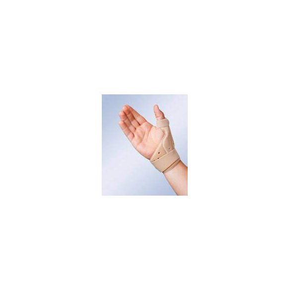 MUÑEQUERA FÉRULA PULGAR CORTA M670 BEIGE TALLA 2