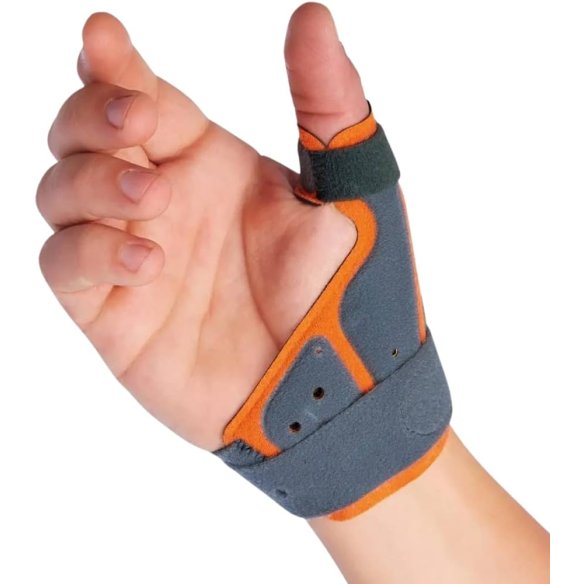 MUÑEQUERA FÉRULA PULGAR CORTA M770 GRIS TALLA 2