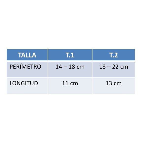 MUÑEQUERA FÉRULA PULGAR CORTA M770 GRIS TALLA 2