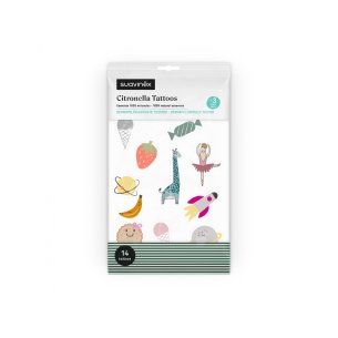 SUAVINEX TATTOO CON CITRONELLA  14 UNIDADES
