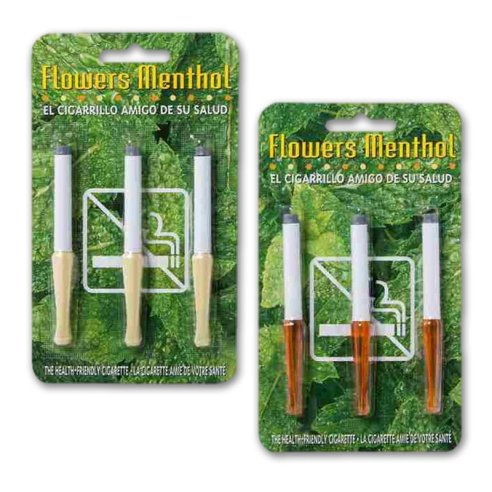 CIGARRILLO FLOWER MENTOL 3 PIEZAS