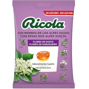 RICOLA CARAMELOS FLORES DE SAUCO 70 G