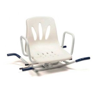 ASIENTO GIRATORIO DE ALUMINIO BAÑERA