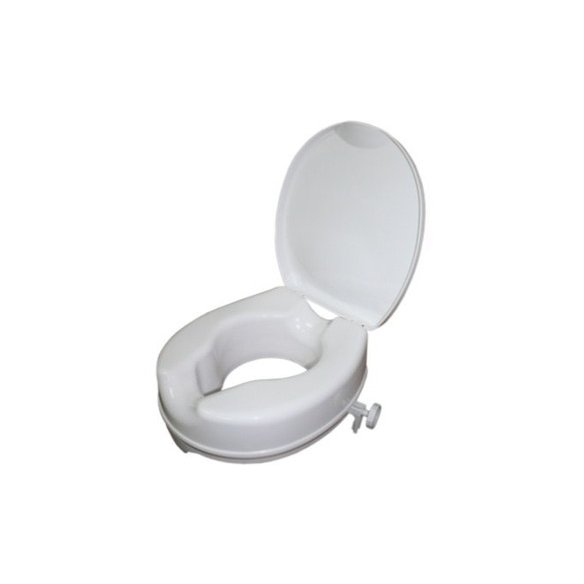 ASIENTO ELEVADOR WC 10CM CON TAPA 