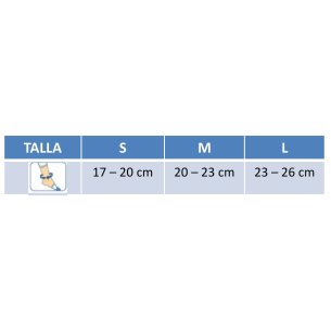 TOBILLERA GRADUABLE ELÁSTICA TN-241 TALLA M 2