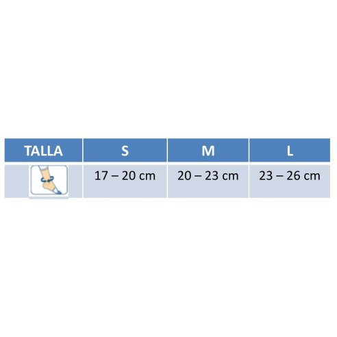 TOBILLERA GRADUABLE ELÁSTICA TN-241 TALLA L