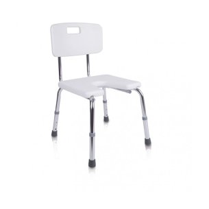 SILLA DUCHA CON ASIENTO HERRADURA 