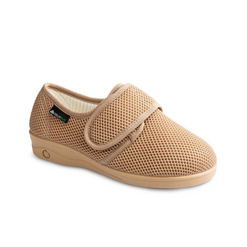 ZAPATILLA REJILLA BEIGE T.35