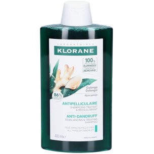 KLORANE CHAMPU REEQUILIBRANTE A LA GALANGA  1 ENVASE 400 ML