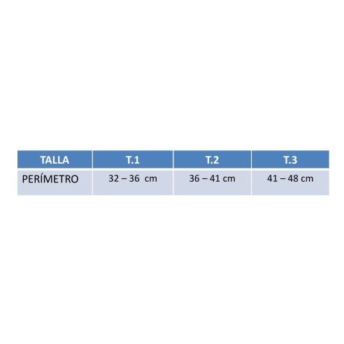 RODILLERA ELÁSTICA FLEJES SPORT TALLA 1 OS6211