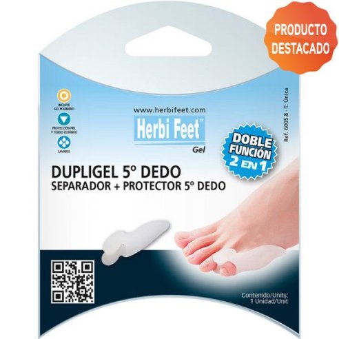 DUPLIGEL 5º DEDO SEPARADOR  PROTECTOR TALLA ÚNICA