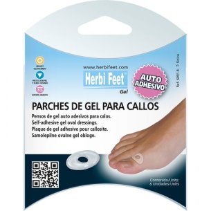 PARCHES GEL CALLOS 6 UNIDADES
